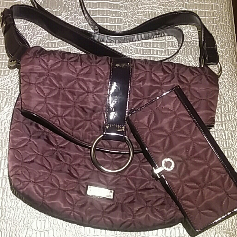 NWOT Vera Bradley Cross Bag With Matching Wallet